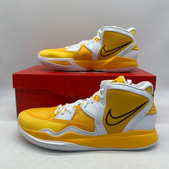 Nike Kyrie Infinity TB Promo Size 13 Gold White DX6653-701 Men Shoes Sneakers - Picture 1 of 8